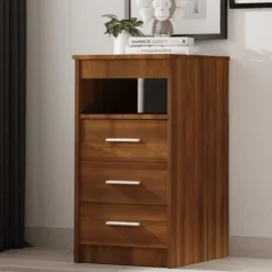 vidaXL Byråer>Byrå ek 40x50x76 cm konstruerat trä