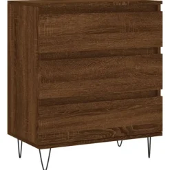 vidaXL Byråer>Byrå ek 60x35x70 cm konstruerat trä