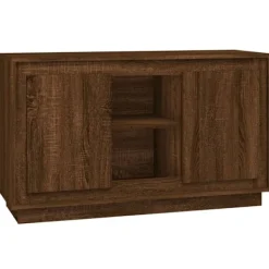 vidaXL Tv-Bänkar>Byrå ek 102x35x60 cm konstruerat trä