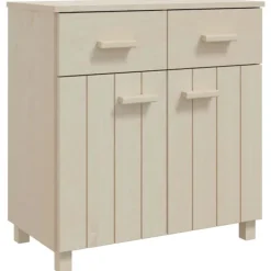 vidaXL Byråer>Byrå HAMAR honungs 79x40x80 cm massiv furu