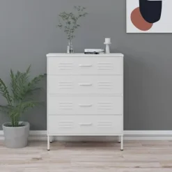 vidaXL Byråer>Byrå 80x35x101,5 cm stål