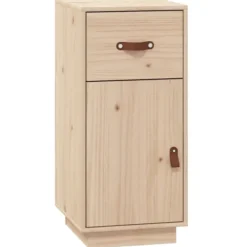 vidaXL Byråer>Byrå 34x40x75 cm massiv furu