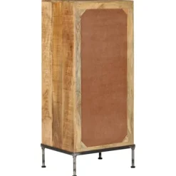 vidaXL Byråer>Byrå 45x35x106 cm massivt mangoträ