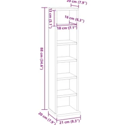 vidaXL Hyllor><noscript><img width=