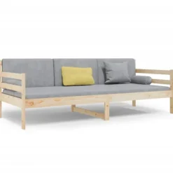 vidaXL Soffor>Dagbädd 80x200 cm massiv furu