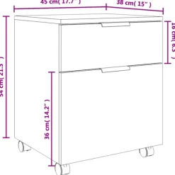 vidaXL Kontorsmöbler><noscript><img width=