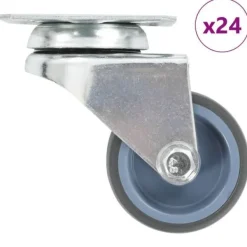 vidaXL Balkongmöbler>Dubbelhjul 24 st 50 mm
