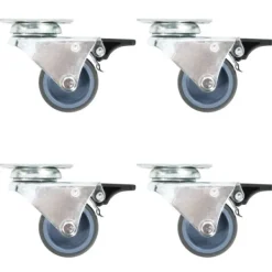 vidaXL Balkongmöbler>Dubbla länkhjul 24 st 50 mm