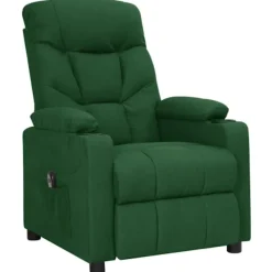 vidaXL Fåtöljer>Elektrisk reclinerfåtölj mörk tyg