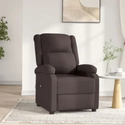 vidaXL Fåtöljer>Elektrisk reclinerfåtölj mörk tyg