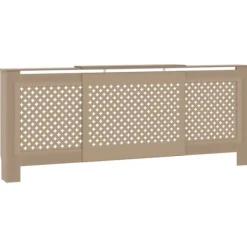 vidaXL Hyllor>Elementskydd MDF 205 cm