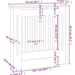 vidaXL Hyllor><noscript><img width=