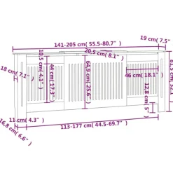 vidaXL Hyllor><noscript><img width=