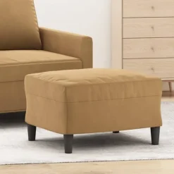 vidaXL Pallar>Fotpall 60x50x41 cm sammet