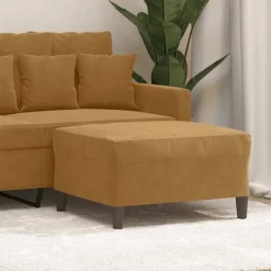 vidaXL Pallar>Fotpall 70x55x41 cm sammet