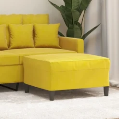 vidaXL Pallar>Fotpall 70x55x41 cm sammet