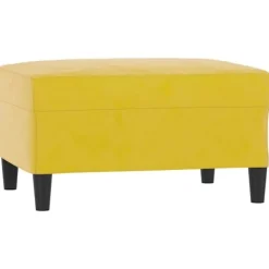 vidaXL Pallar>Fotpall 70x55x41 cm sammet