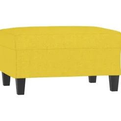 vidaXL Pallar>Fotpall ljus 70x55x41 cm tyg