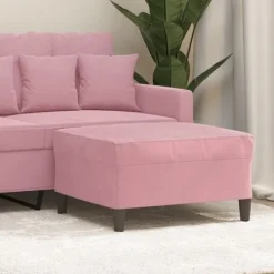 vidaXL Pallar>Fotpall 70x55x41 cm sammet