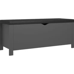 vidaXL Kistor & Koffertar>Förvaringsbänk med dyna 105x40x45 cm konstruerat trä