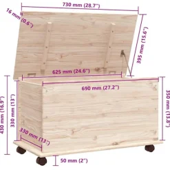 vidaXL Kistor & Koffertar><noscript><img width=