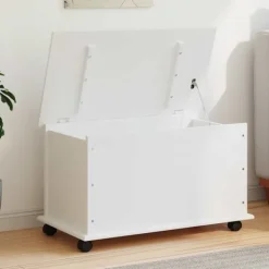 vidaXL Kistor & Koffertar>Förvaringskista på hjul ALTA 73x39,5x43 cm massiv furu