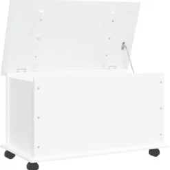 vidaXL Kistor & Koffertar>Förvaringskista på hjul ALTA 73x39,5x43 cm massiv furu