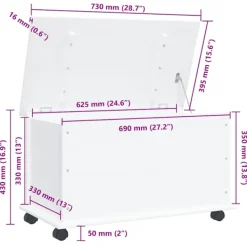 vidaXL Kistor & Koffertar><noscript><img width=