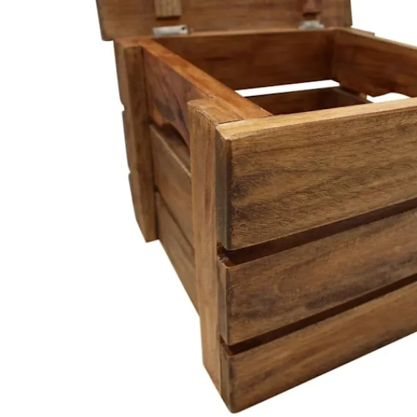 vidaXL Kistor & Koffertar>Förvaringskistor 2 st massivt återvunnet trä