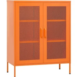 vidaXL Skåp>Förvaringsskåp 80x35x101,5 cm stål