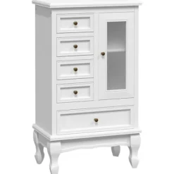 vidaXL Byråer>Förvaringsskåp 5 lådor 2 hyllplan