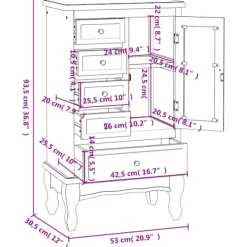 vidaXL Byråer><noscript><img width=