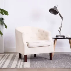 vidaXL Fåtöljer>Fåtölj tyg