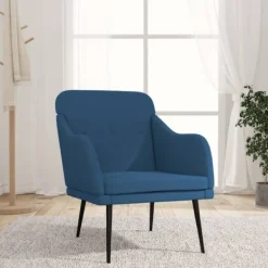 vidaXL Fåtöljer>Fåtölj 63x76x80 cm tyg