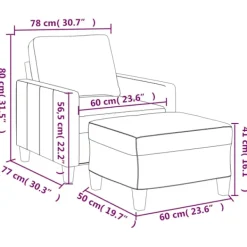 vidaXL Fåtöljer><noscript><img width=