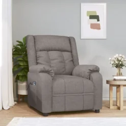 vidaXL Fåtöljer>fåtölj med uppresningshjälp tyg