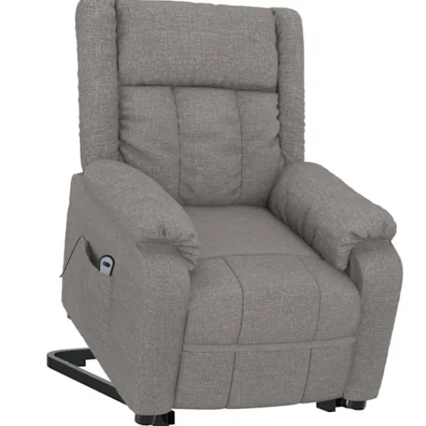 vidaXL Fåtöljer>fåtölj med uppresningshjälp tyg