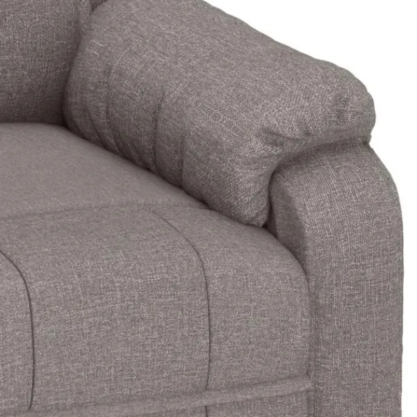 vidaXL Fåtöljer>fåtölj med uppresningshjälp tyg