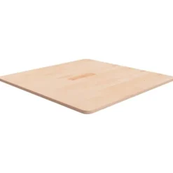 vidaXL Matbord>Fyrkantig bordsskiva 70x70x1,5 cm obehandlat massiv ek