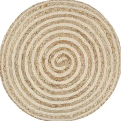 vidaXL Sittpuffar>Handgjord sittpuff 40x45 cm jute