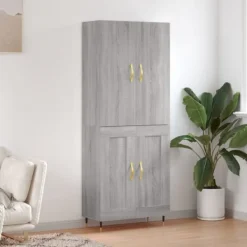 vidaXL Skåp>Högskåp Sonoma 69,5x34x180 cm konstruerat trä