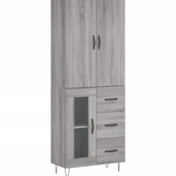 vidaXL Skåp>Högskåp Sonoma 69,5x34x180 cm konstruerat trä