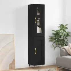 vidaXL Skåp>Högskåp 34,5x34x180 cm konstruerat trä