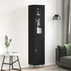 vidaXL Skåp>Högskåp 34,5x34x180 cm konstruerat trä