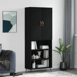 vidaXL Skåp>Högskåp 69,5x34x180 cm konstruerat trä