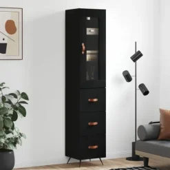 vidaXL Skåp>Högskåp 34,5x34x180 cm konstruerat trä