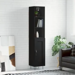 vidaXL Skåp>Högskåp 34,5x34x180 cm konstruerat trä