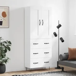 vidaXL Skåp>Högskåp 69,5x34x180 cm konstruerat trä