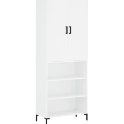 vidaXL Hyllor>Högskåp 69,5x34x180 cm konstruerat trä