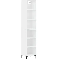 vidaXL Hyllor>Högskåp 34,5x32,5x180 cm konstruerat trä